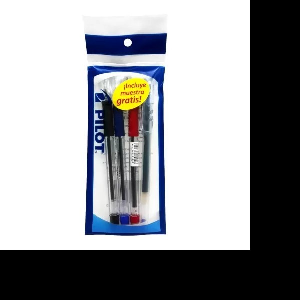 BOLIGRAFO SUPER GP PILOT P.M BOLSA C31 VCOL.SURT. E648